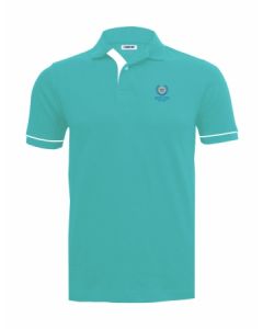 DAIS Crest Polo Mint Blue