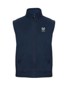 DAIS Crest Sleeveless Zipper Jacket